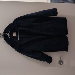Zara Kids Blue Teddy Coat